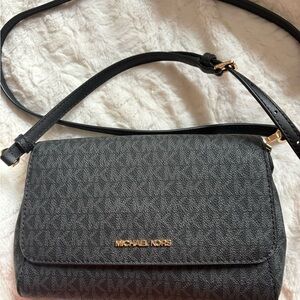 Michael Kors Charcoal Black Crossbody Bag